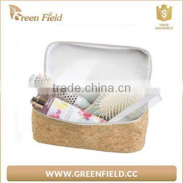 Eco-friendly Travel Natural Cork Cosmetic Bag photo-2