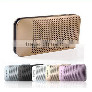 Newest 2 in 1 ultra thin portable bluetooth speaker power bank 5000mah