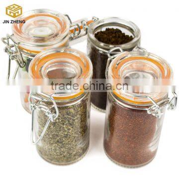 Glass Mason Jar Kitchen Spice Salt Herbs Jar