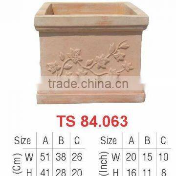 Vietnam outdoor terracotta flower pot