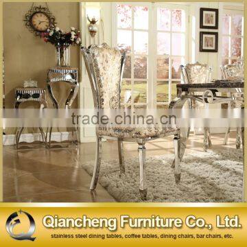 Dining Room Furniture Modern Chair for Wholesale Stainless Steel Chair photo-3