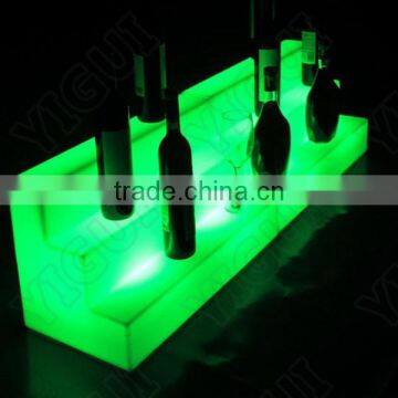 led display for the KTV/nightclub/Charming design with ice plastic LED bottle display for beer