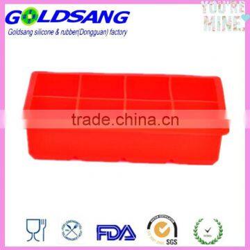8 Perfact Cube Ice Maker Silicone Square Tray Mold photo-3