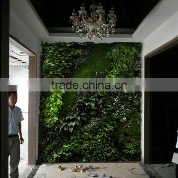 Home and Outdoor Decoration Synthetic Cheap Artificial Vertical Green Grass Wall E08 0401 photo-3
