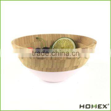 Wholesale Salad Bowl Mad of Bamboo Homex BSCI/Factory
