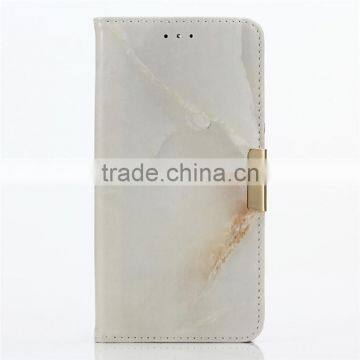 Noble Design High Quality Marble PU Card Bumper/pocket Cell Phone Case for Huawei photo-5