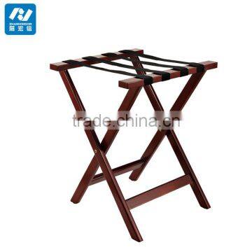 2017 Golden supplier on alibaba Wooden Luggage Rack