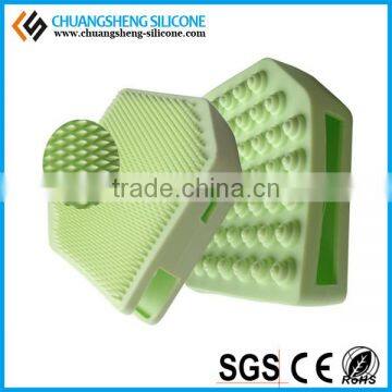 Face clean brush, massage brush,, silicone beauty accessory