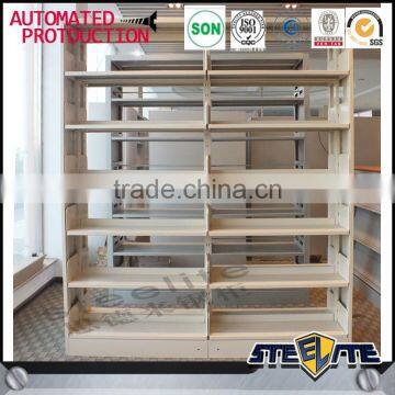 Luoyang Steelite Stainless Steel Bookcase/cheap Price Metal Library Bookshelves photo-4