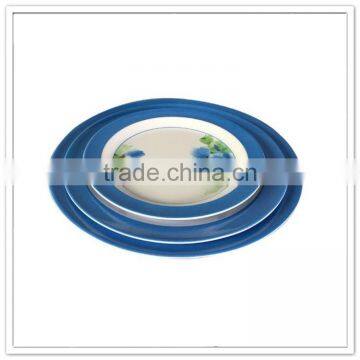 Non-toxic Custom Logo Natural Environmetal Cheap Bulk Hotel Used Pink Dinner Plates photo-6