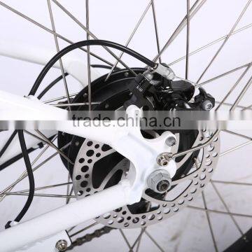 Hot Selling 26x2.35 Tire Electric Bike Brushless Electric Beach Cruiser Bike photo-6
