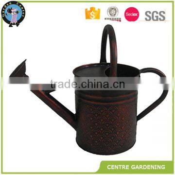 Brass Decor of Metal Copper Finish Flower Watering Can photo-5