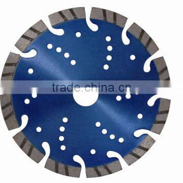 Segmented Turbo Diamond Blade With Ventilator Holes