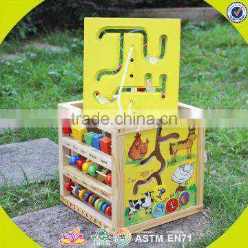 2017 Wholesale Baby Wooden Maze Toy Bead Popular Kids Wooden Maze Toy Bead Fashion Children Wooden Maze Toy Bead W11B127 photo-6