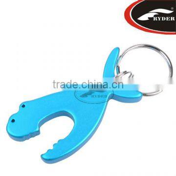 Aluminum Fish Keychain Bottle Openers