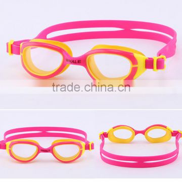 Children Anti-fog and one piece swim goggle for kids