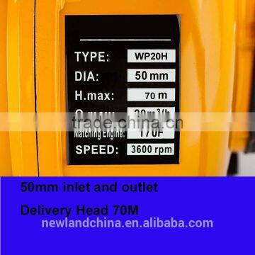 Hongda 6.5hp Engine High Pressure Water Pump for Fireman,2inch(50mm) Water Pump With Single Impellor photo-6