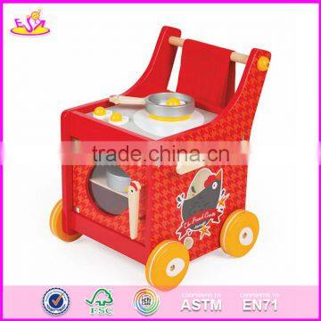 2017 New Design Pretend Play Funny Wooden Kids Toy Kitchen W10C256 photo-5