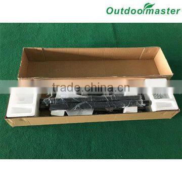 15FT Patio Garden KD Portable Adjustable Black Metal Hammock Stand photo-6