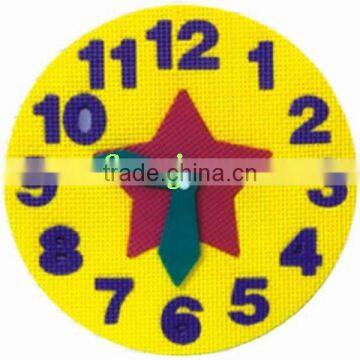 EVA foam clock