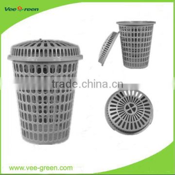 Plastic Laundry Basket/Laundry Hamper 65L