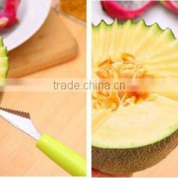 2 in 1 Dual Head Fruit Knife Dig Ball Scoop Spoon Carving Ice Cream Melon Baller photo-3