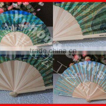 2015 new style handmade wood fan