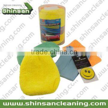 So Hot Car Microfiber Cleaning Set/ Car Cleaning Kit/Car Wash Products Kit photo-3