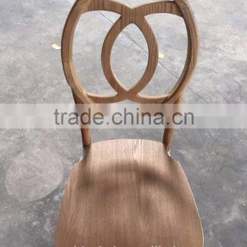 Stacking Wood Dining Channel Chair Pary Chair photo-5