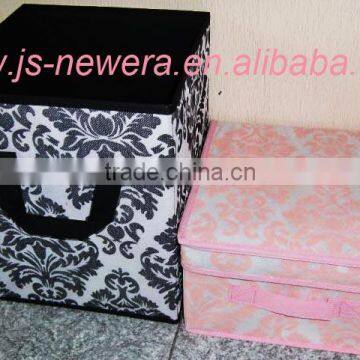 Non-woven printed storage box