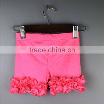 Red Ruffle Shorts Pants Summer Short Leggings Knee Length Icing Ruffle Pants Icing Shorties Girl Summer Shorts photo-3