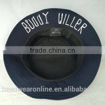 Fashion 100%cotton High Quality Embroidery Bucket Hat photo-5