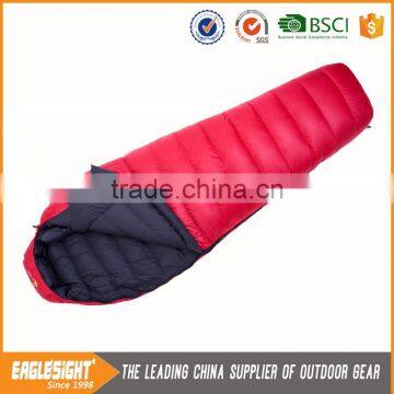 Good Quality Mummy Best Grey Goose Down Outdoor Sleeping Bag photo-3