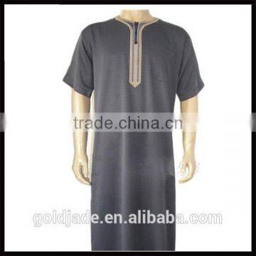Hot Sale Islamic Clothing, Long Saudi Arab Style Thobe for Men,Arabian Robes photo-3