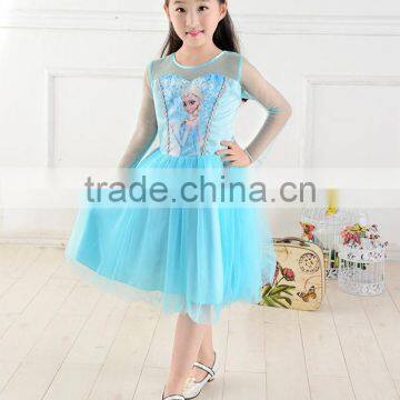 Elsa Dress Cosplay Costume in Frozen