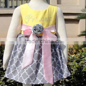 2014 newest lovely baby girls' petti dress made in China