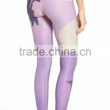 Digital Print Custom Pattern Women Coyote Moon Dawn Hot Pant Leggings Fitted Yoga Pants photo-2