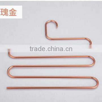 Wholesale Coat Hangers With Notches Metal Bulk Clothes Hanger Wire Hanger photo-3