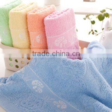 100 Cotton Jacquard Face Towels Terry Towel for Cleaning Face