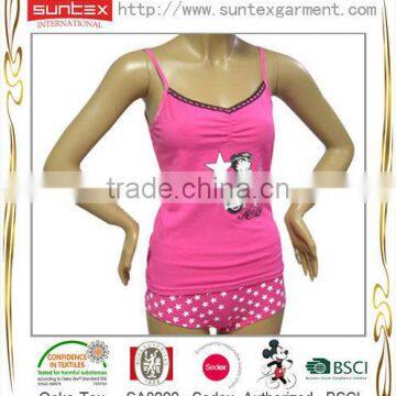 Hot ladies camisole sets reliable OEM manufacturer