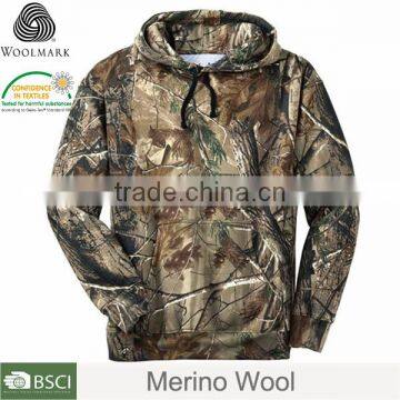 Wholesale High Qulity Dry Fit Unisex Comfortable Merino Wool Camo Outdoor Sports t Shirts Bulk Outdoor Shirt photo-2