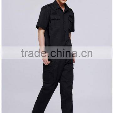 Juqian 2016 Factory Cheap Black Security Shirt Uniform,Customize Short Sleeve Security Guard Uniform Shirts photo-4