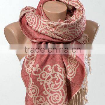 Long Scarf or Shawl or Neck Wrap. Mothers Days Scarf. Fall Oversize Scarf Wrap. Turquoise and Beige. photo-3