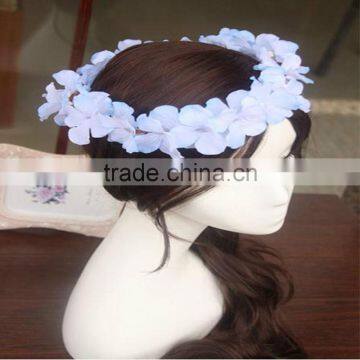 Fancy White Flower Export Bridal Headpieces Atifical Flower