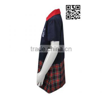 Custom Professional 100% Cotton School Uniform Design Skirt Kindergarten Uniform photo-4