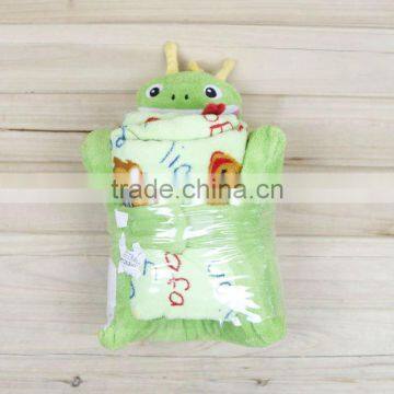 Lovely Animal head Blanket/Pillow(KN-BL-34)