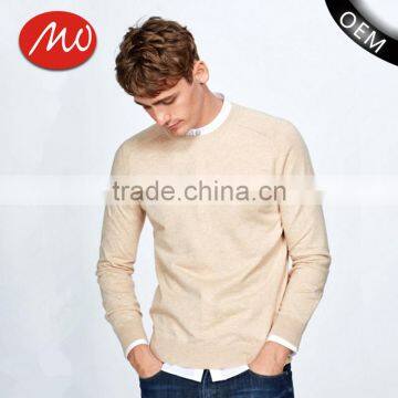 best selling pullover round neck soft wool sweaters men with best prices