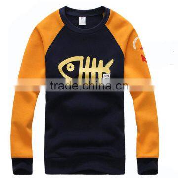 Pullover Raglan Sleeves Print Hoodie Sweatshirt photo-2