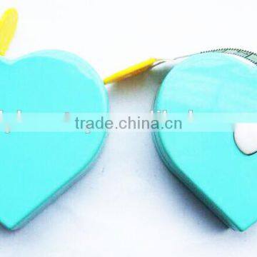 Heart Shape Promotion Gift Measuring Tape Keychain Tape 1M Tape photo-3