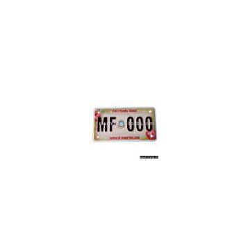 Sell St. Maarten Motorcycle License Plate